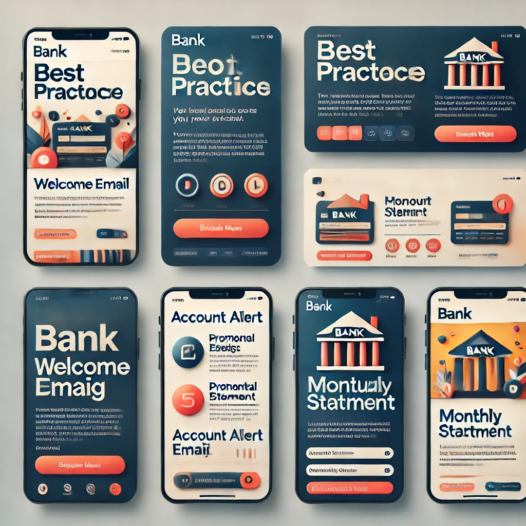 best bank email designs