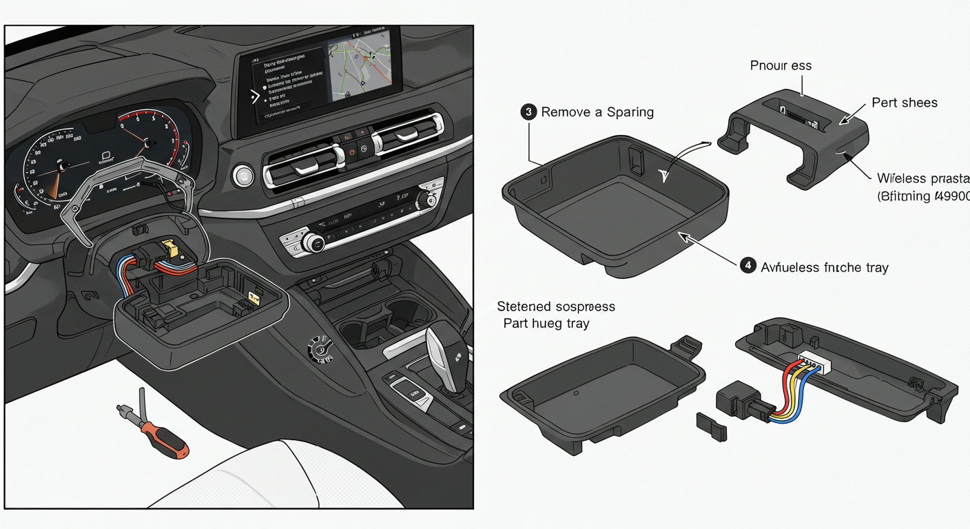 How to Remove the Wireless Charging Tray (Part 849900) from Your BMW: A Friendly, Step-by-Step Guide