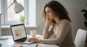 Person thinking about irealltneeda5.com